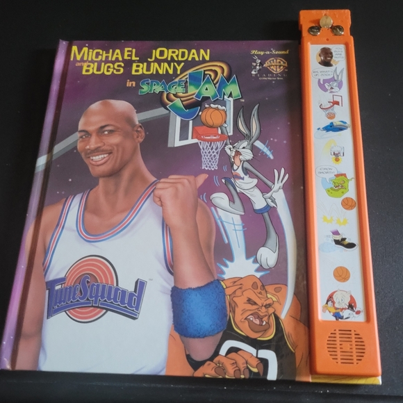 MICHAEL JORDAN BUGS BUNNY SPACE JAM BOOK - Picture 14 of 16